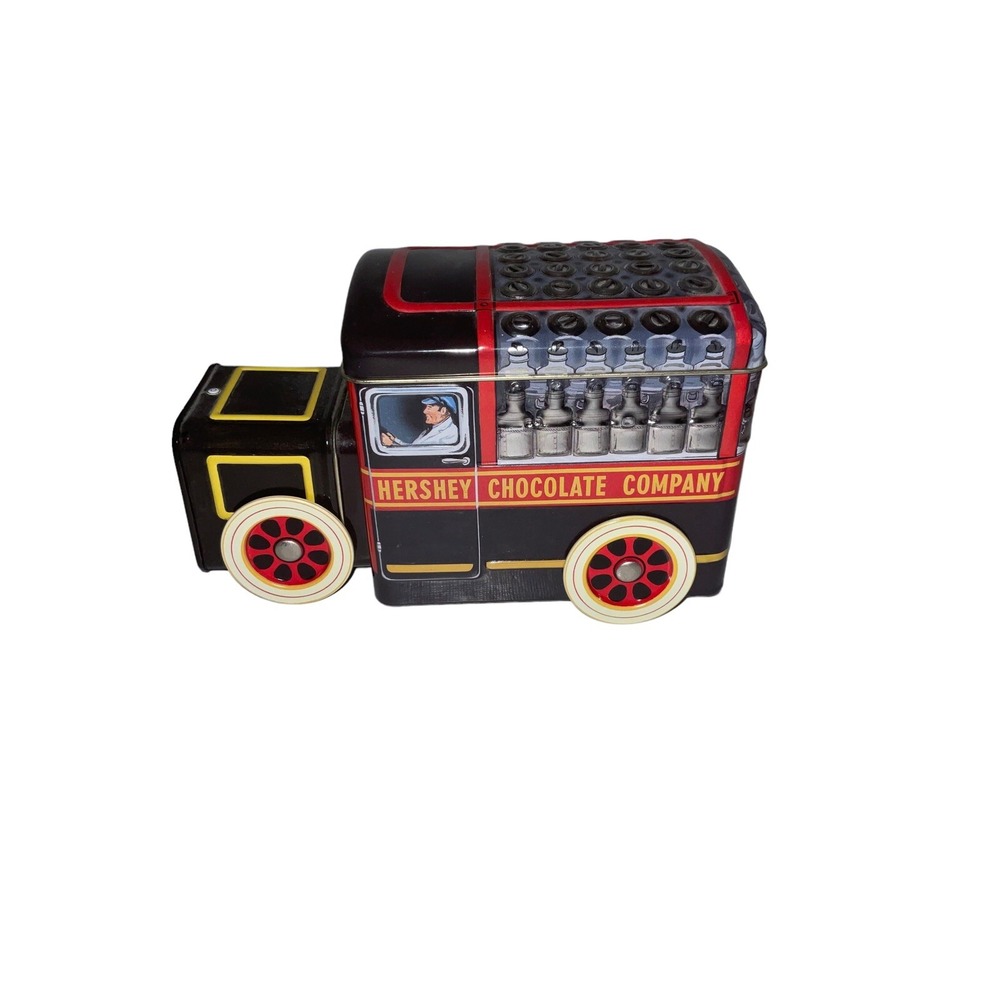 Hershey's Chocolate Company Delivery‎ Milk Truck Tin Vintage 2000 Empty
